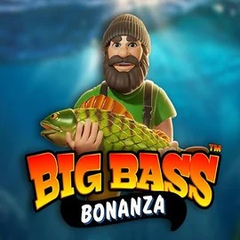 Big Bass Bonanza logo – Slots by Pragmatic Play at Boomzino Casino