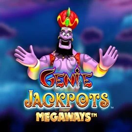 Genie Jackpots Megaways slot icon by Blueprint Gaming, available at Boomzino Casino