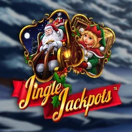 Jingle Jackpots slot visual from Dragon Gaming available on boom-zinocasino.it