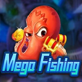 Mega Fishing logo by TaDa Gaming at Boomzino Casino
