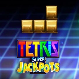 Tetris Super Jackpots logo – Jackpots by WMS at Boomzino Casino