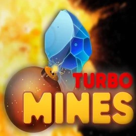 Turbo Mines online game logo by Turbo Games on boom-zinocasino.it