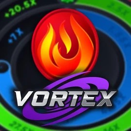 Official Casino Games logo: Vortex (Turbo Games) by Turbo Games at Boomzino Casino
